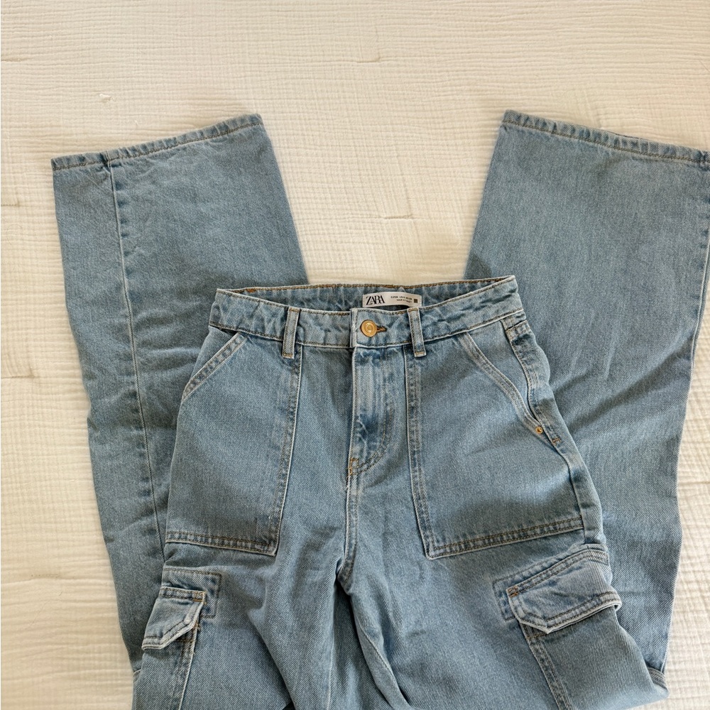 Zara High Rise Wide Leg - Picture 5 of 8